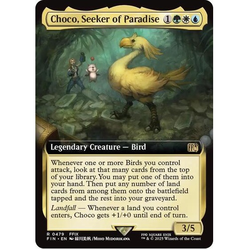 Choco, Seeker of Paradise (Extended Art) - FIN