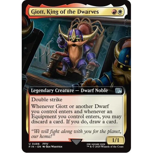 Giott, King of the Dwarves (Extended Art) - FIN