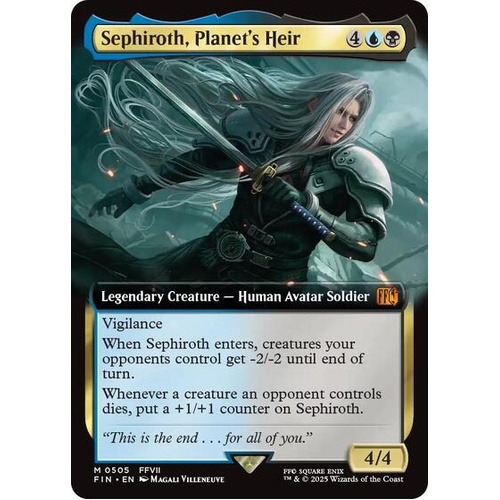 Sephiroth, Planet's Heir (Extended Art) - FIN