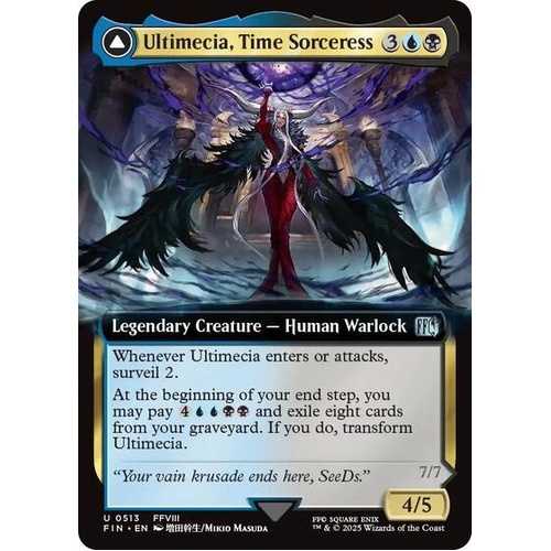 Ultimecia, Time Sorceress (Extended Art) - FIN