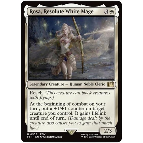 Rosa, Resolute White Mage - FIN