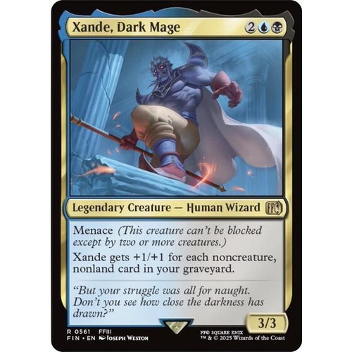 Xande, Dark Mage - FIN