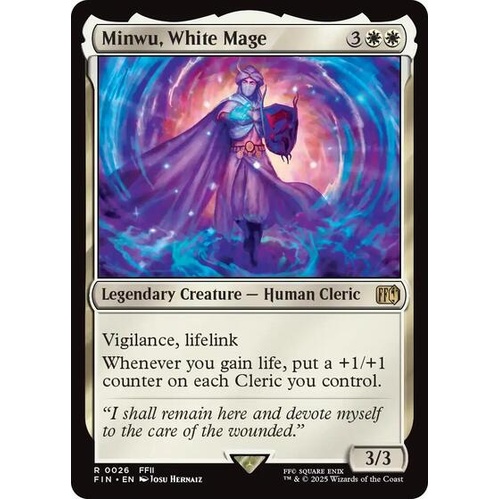 Minwu, White Mage FOIL - FIN