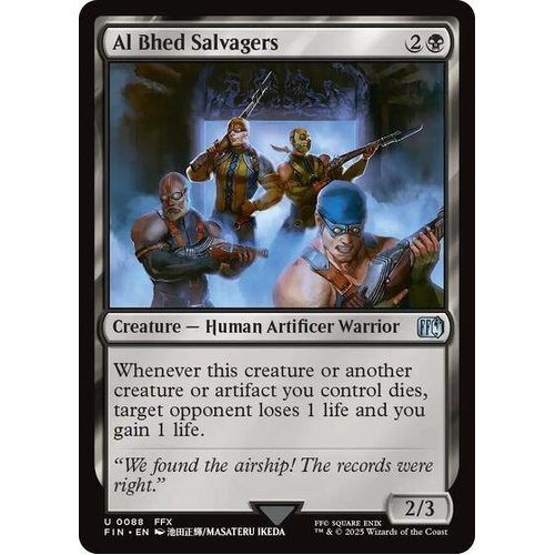 Al Bhed Salvagers FOIL - FIN