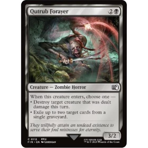 Qutrub Forayer FOIL - FIN