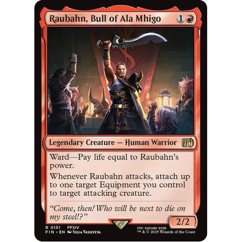 Raubahn, Bull of Ala Mhigo FOIL - FIN