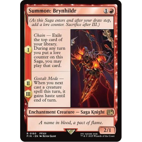 Summon: Brynhildr FOIL - FIN