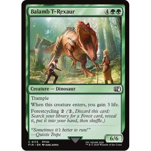 Balamb T-Rexaur FOIL - FIN