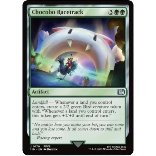Chocobo Racetrack FOIL - FIN