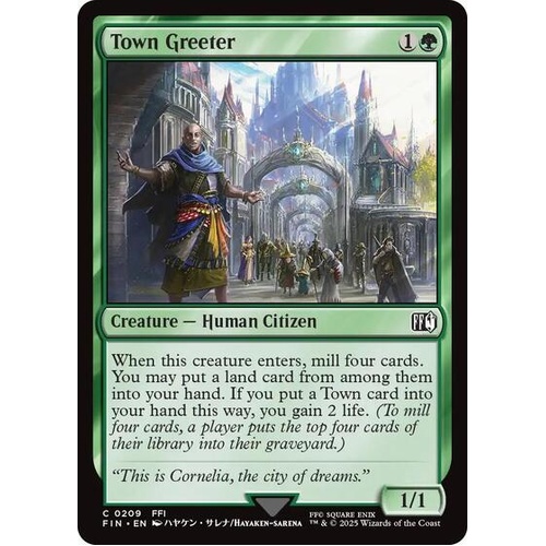 Town Greeter FOIL - FIN