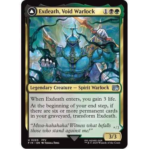 Exdeath, Void Warlock FOIL - FIN
