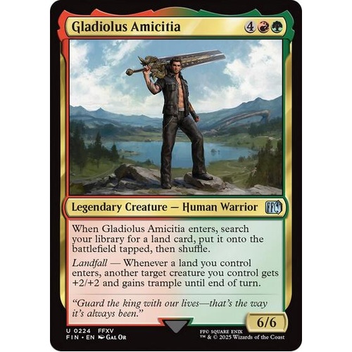 Gladiolus Amicitia FOIL - FIN