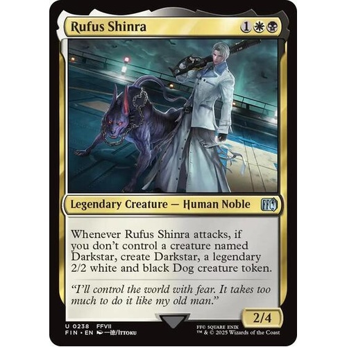 Rufus Shinra FOIL - FIN