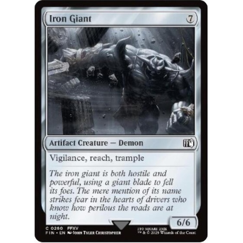 Iron Giant FOIL - FIN