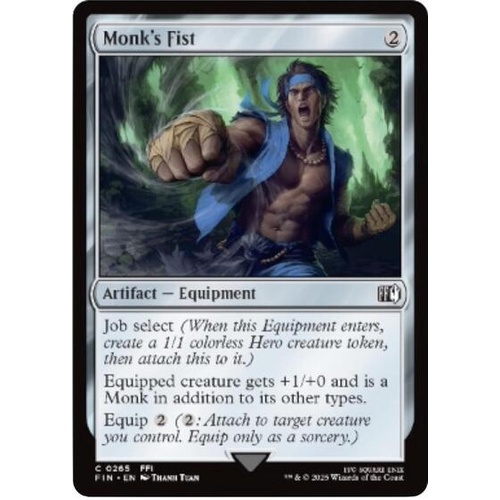 Monk's Fist FOIL - FIN