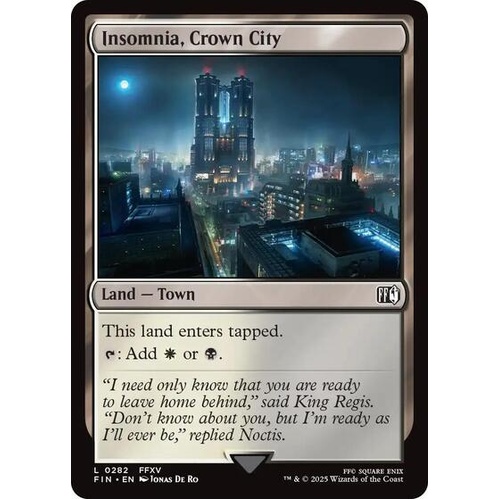 Insomnia, Crown City FOIL - FIN