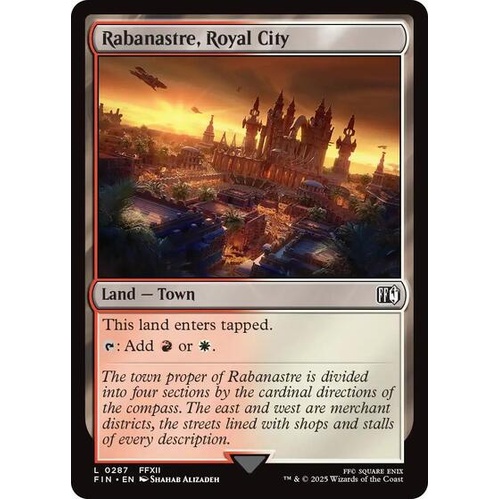 Rabanastre, Royal City FOIL - FIN