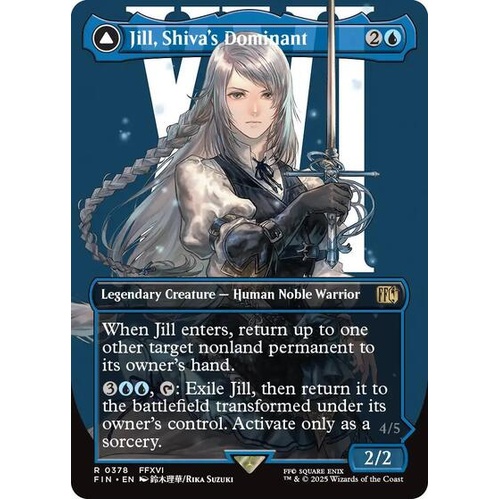 Jill, Shiva's Dominant (Borderless) FOIL - FIN