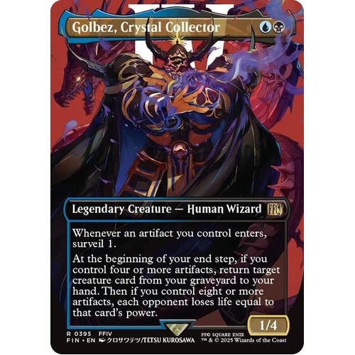 Golbez, Crystal Collector (Borderless) FOIL - FIN