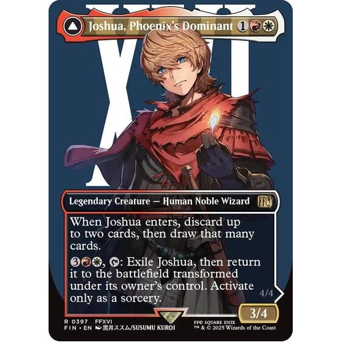 Joshua, Phoenix's Dominant (Borderless) FOIL - FIN