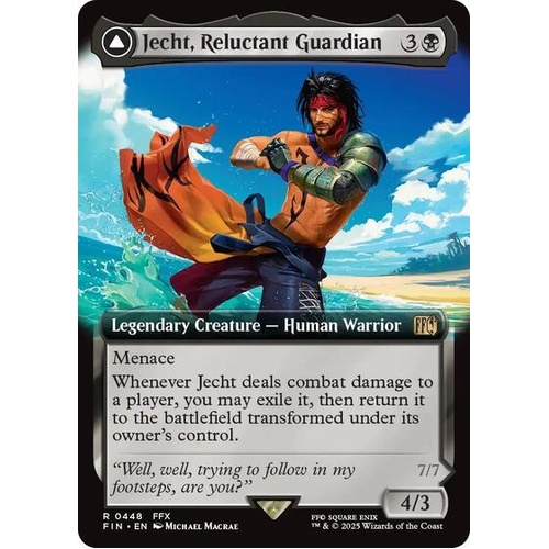 Jecht, Reluctant Guardian (Extended Art) FOIL - FIN