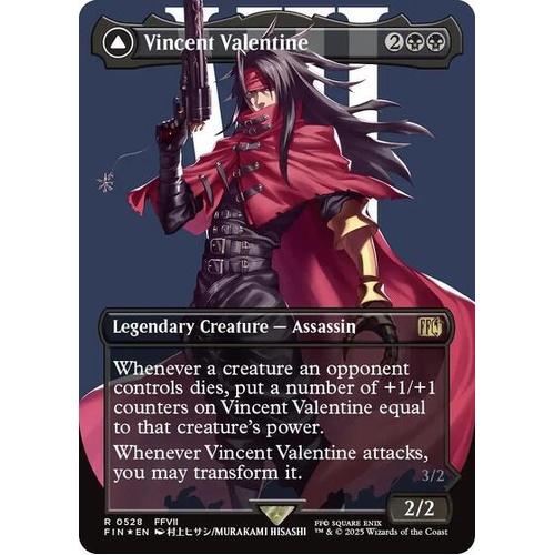 Vincent Valentine (Borderless) (Surge Foil) FOIL - FIN