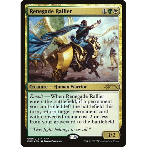 Renegade Rallier FOIL - FNM
