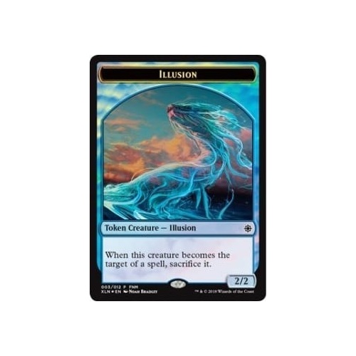 Illusion // Saproling Double-sided Token FOIL - FNM