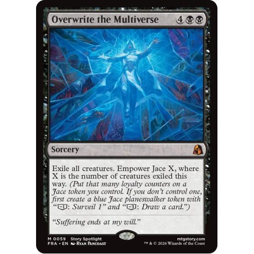 Overwrite the Multiverse - FRA