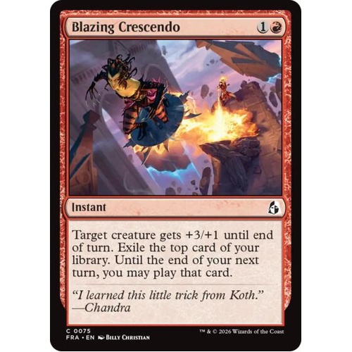 Blazing Crescendo - FRA