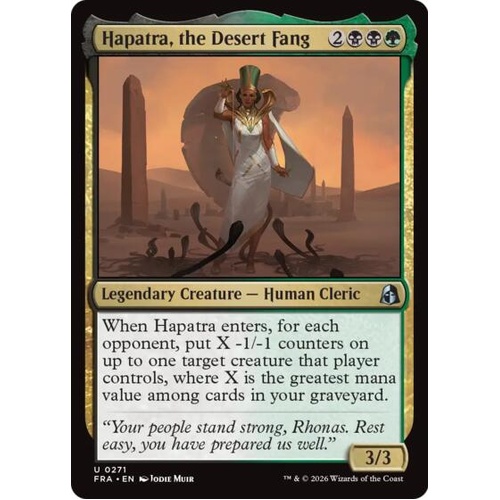 Hapatra, the Desert Fang - FRA