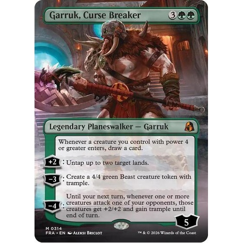 Garruk, Curse Breaker (Borderless) - FRA