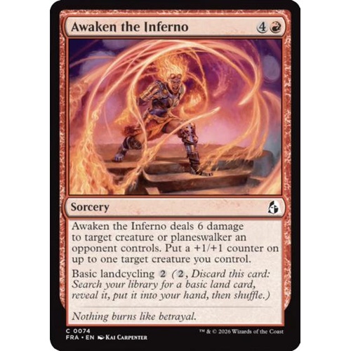 Awaken the Inferno FOIL - FRA