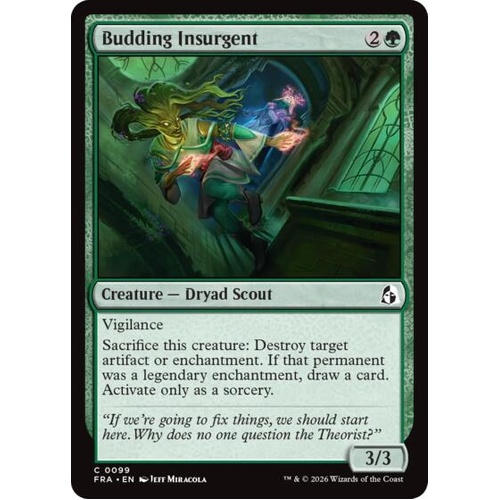 Budding Insurgent FOIL - FRA