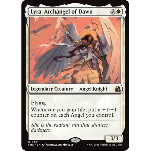 Lyra, Archangel of Dawn FOIL - FRA