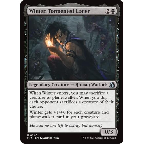 Winter, Tormented Loner FOIL - FRA