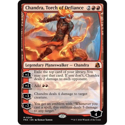 Chandra, Torch of Defiance FOIL - FRA
