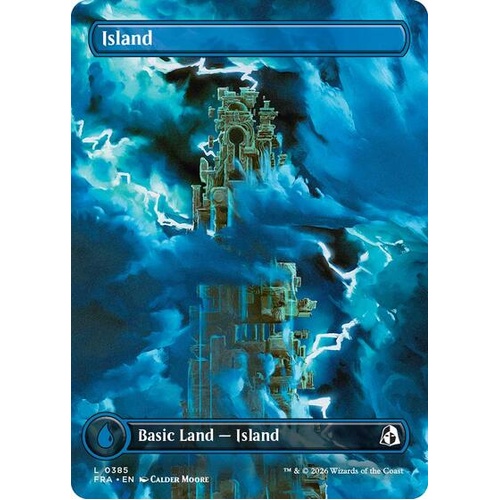Island (Borderless) (0385) FOIL - FRA