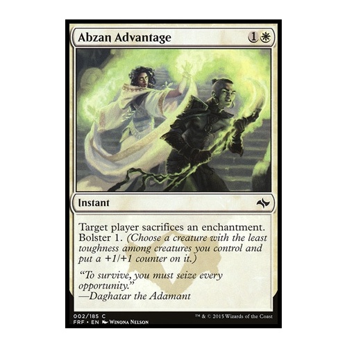 Abzan Advantage - FRF