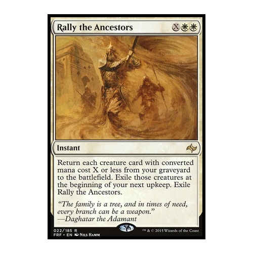 Rally the Ancestors FOIL - FRF
