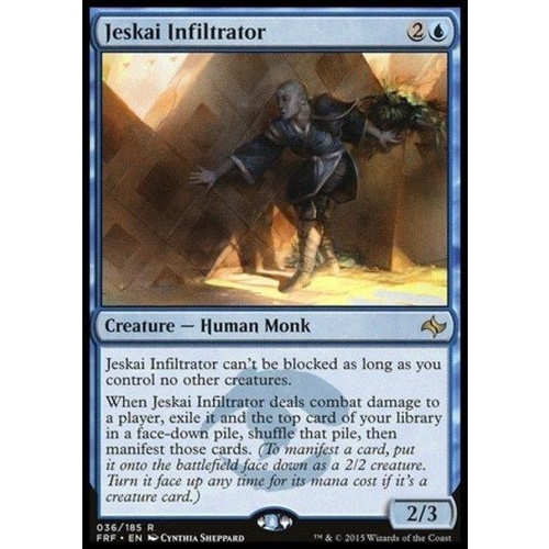 Jeskai Infiltrator FOIL - FRF
