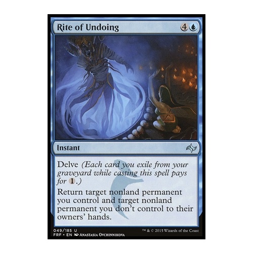 Rite of Undoing FOIL - FRF