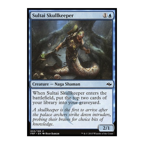 Sultai Skullkeeper FOIL - FRF
