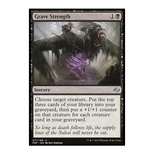 Grave Strength FOIL - FRF