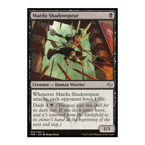 Mardu Shadowspear FOIL - FRF