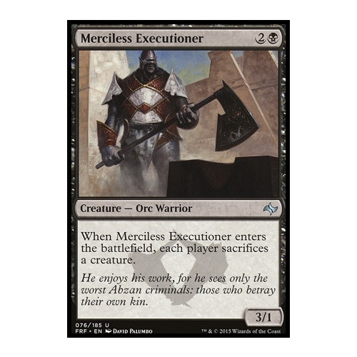 Merciless Executioner - FRF