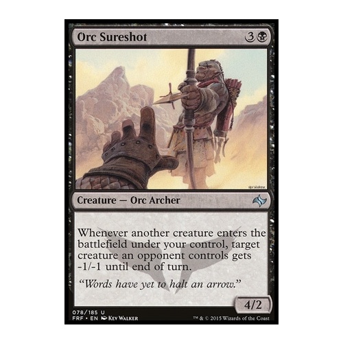 Orc Sureshot FOIL - FRF