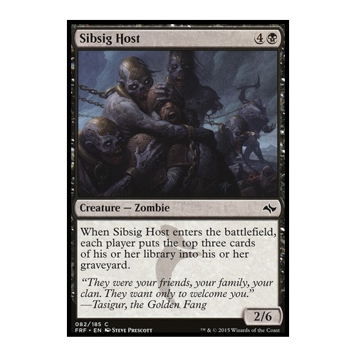Sibsig Host FOIL - FRF