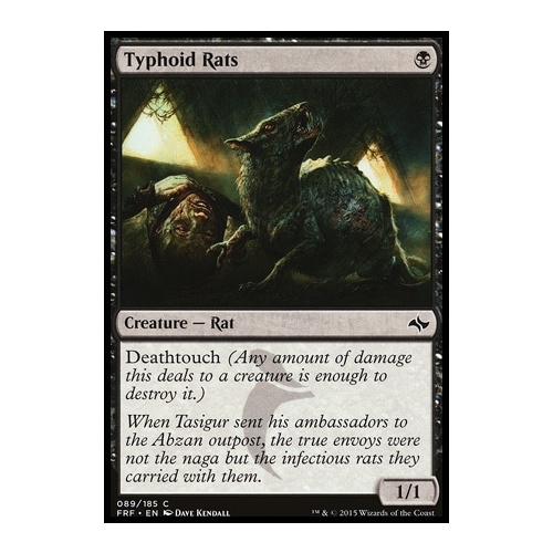 Typhoid Rats FOIL - FRF