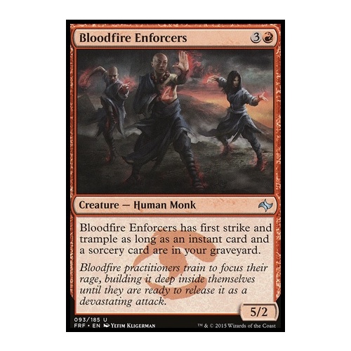 Bloodfire Enforcers FOIL - FRF
